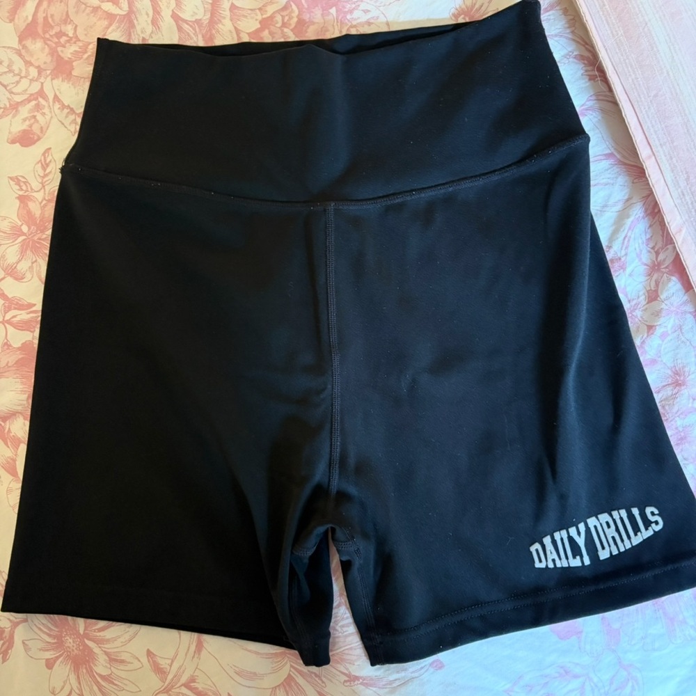 Daily Drills Women's Black Bike Shorts